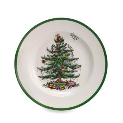 Spode® Christmas Tree Dinner Plates (Set of 4) | Bed Bath & Beyond