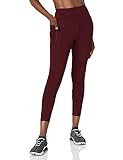 Under Armour Womens Motion Ankle Leggings, (600) Dark Maroon / / Black, X-Large | Amazon (US)