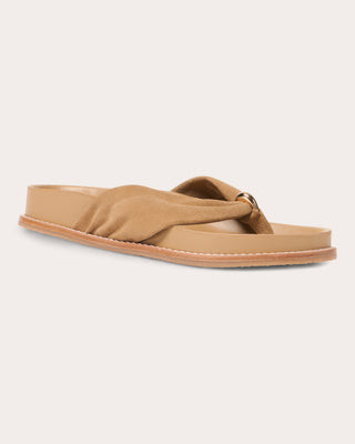 SIMKHAI Women's Stella Suede Sport Sandal in Brown Suede/Rubber | Olivela