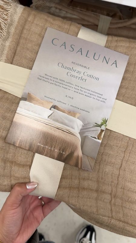 New casaluna linen bedding from target // so much prettier in person than the online photos  #homerefresh #bedding #throw #coverlet #linenbedding #casaluna #newattarget #modernorganichome #bedroom #primarybedroom #guestbedroom #beddringrefresh #springbedding #homefinds #homedecor #targethome #neutralbedding #affordablebedding 

#LTKunder100 #LTKhome #LTKFind