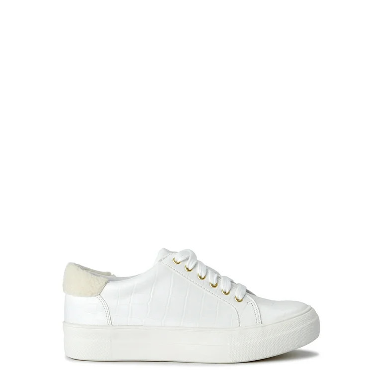 Scoop Women's Faux Croc Sneakers | Walmart (US)