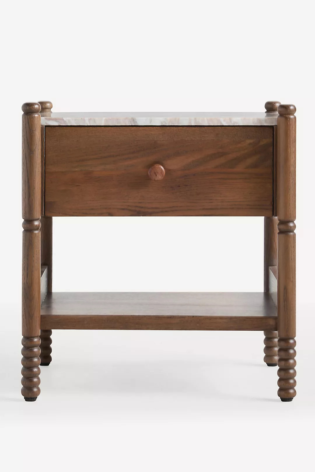 Amelia Marble-Top Nightstand | Anthropologie (US)
