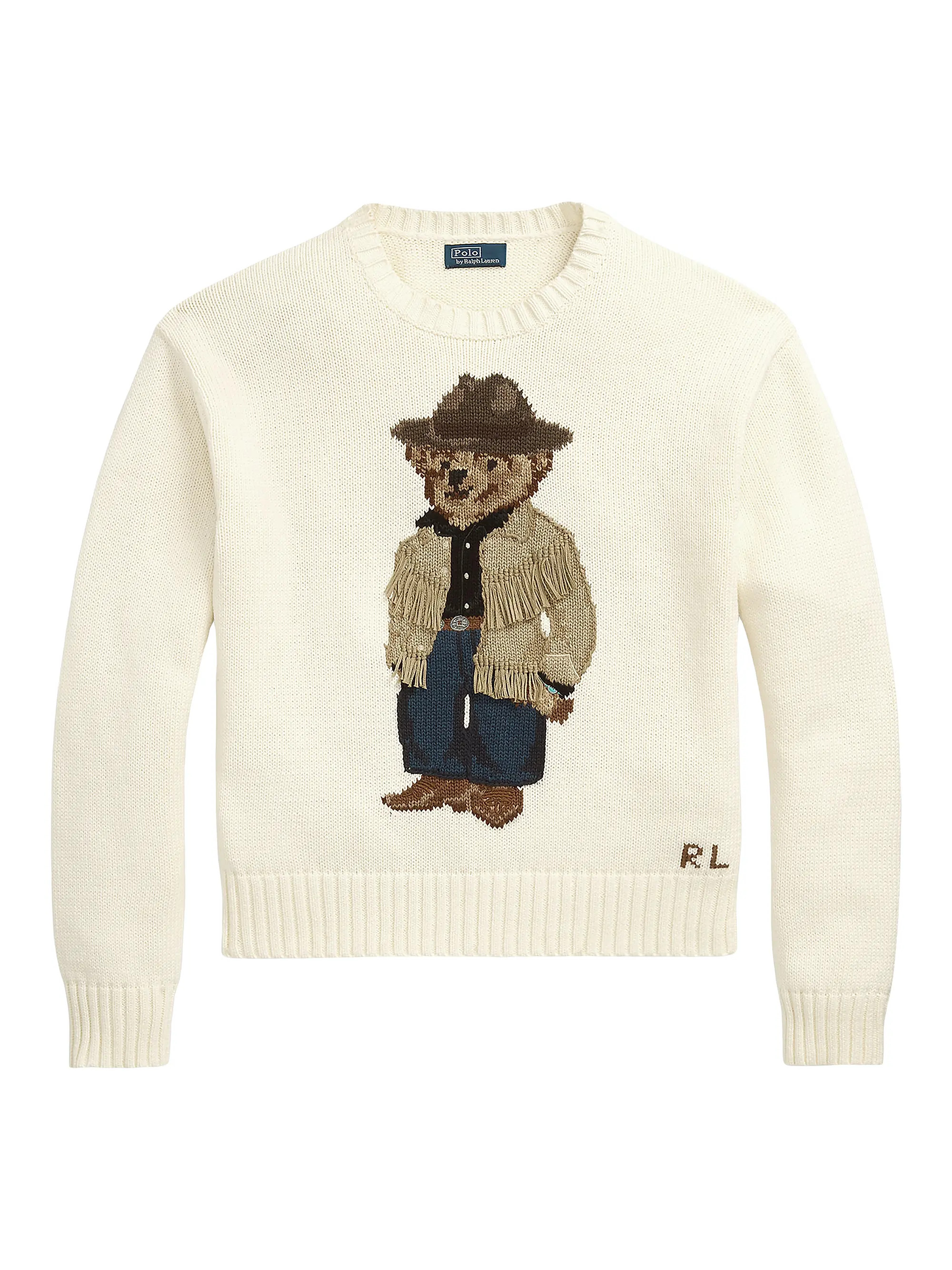 Polo Ralph LaurenCowbow Polo Bear Sweater | Saks Fifth Avenue