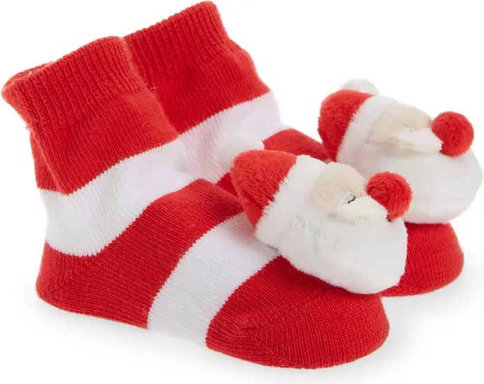 Santa Rattle Toe Socks | Nordstrom