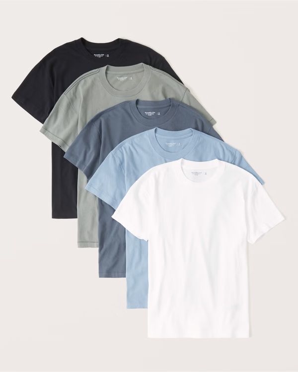 5-Pack Essential Tee | Abercrombie & Fitch (US)