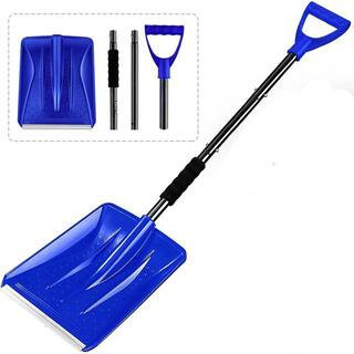 42.5 in. Aluminum Handle Aluminum Snow Shovel, Portable Foldable Lightweight for Car Driveway Garden Emergency | The Home Depot