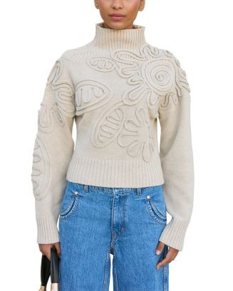 Cult Gaia Deva Knit Sweater  | Bloomingdale's Women | Bloomingdale's (US)