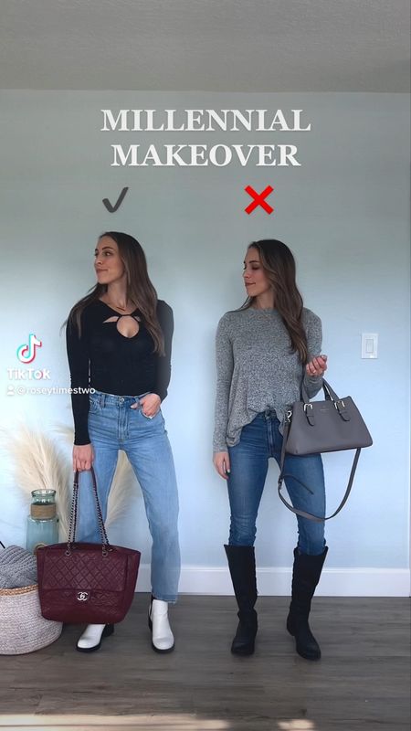 Sister makeover 

Makeover, millennial, easy fit, jeans, Abercrombie 



#LTKstyletip #LTKSeasonal #LTKsalealert