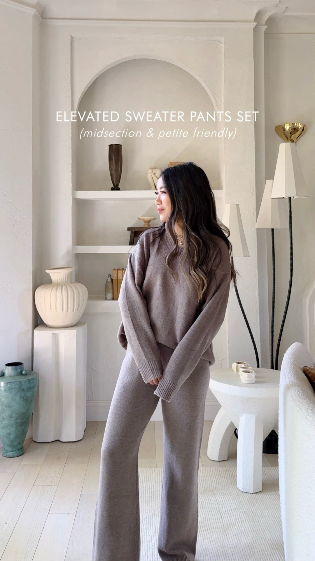 A quick update: Both are currently on SALE!

Affordable, midsection and petite friendly sweater pants and knit sweater set.

For size reference, I’m 5 ft 115 pounds, postpartum tummy and wearing the below -

SWEATER PANTS: I’m wearing a Petite Small. Perfect fit at waist and length. The cut is very flattering! Not too wide, just a beautiful draped straight leg. 

KNIT SWEATER: I’m wearing a Petite XS. Great fit. Purposely oversized and comfortable. 

Knit sweater and sweater pants come in many great colors and 3 fits - petite, regular and tall.


 

#LTKPetite #LTKSaleAlert #LTKStyleTip