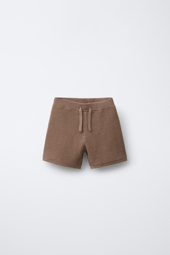 KNIT SHORTS | Zara US
