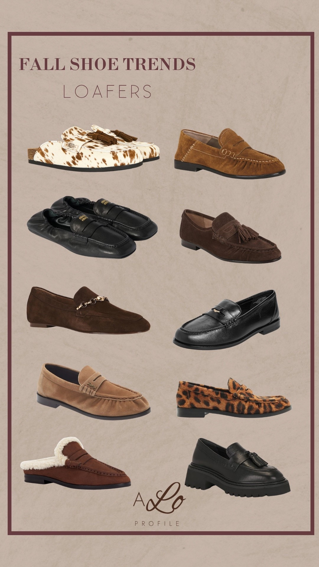 Fall Shoe Trends: Loafers  & Mules // fall shoes, fall shoe trends, trending shoes for fall, fall style, fall outfits, fall wardrobe, fall fashion, fall trend forecast, fall shoes