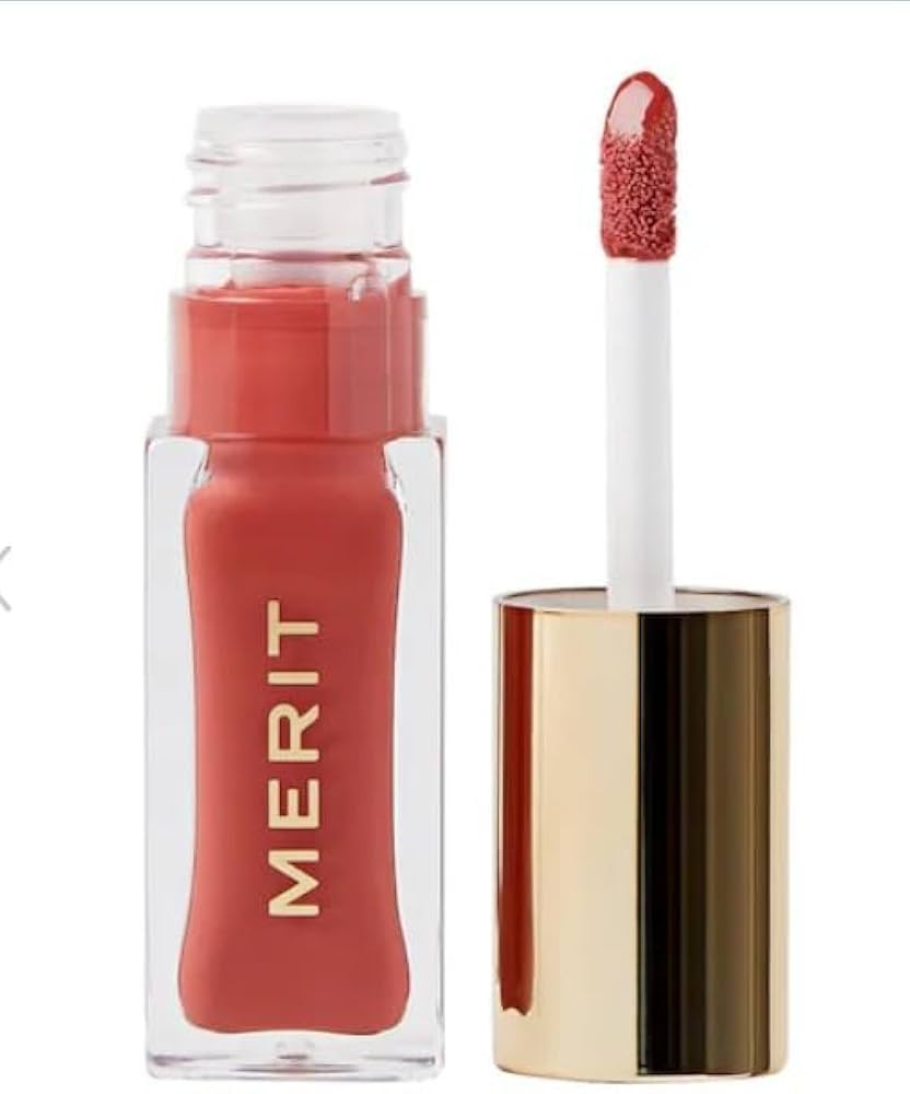 Merit Shade Slick Classics Tinted Lip Oil - Pink Beet (cool pink) 0.23 oz / 7 ml | Amazon (US)
