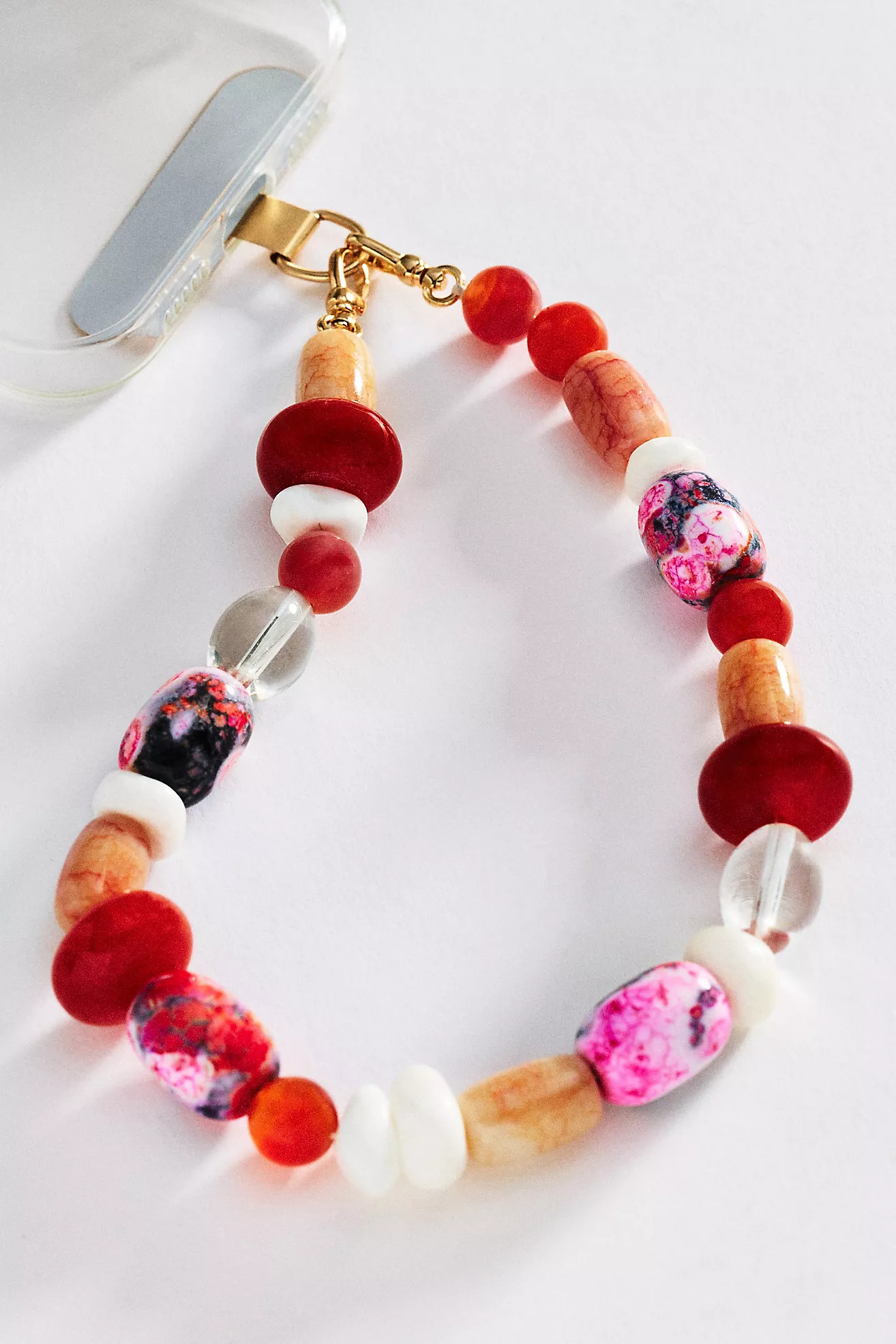 Multi-Stone Phone Chain | Anthropologie (US)