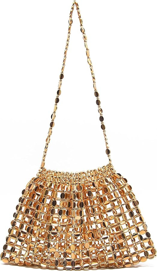 Miuco Beaded Evening Bag Vintage Purse Elegant Dinner Clutch Bag Formal 1920s accessories for wom... | Amazon (US)