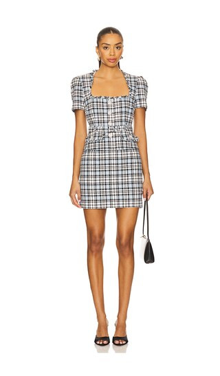 Cecelia Dress in Black & Blue Multi | Revolve Clothing (Global)