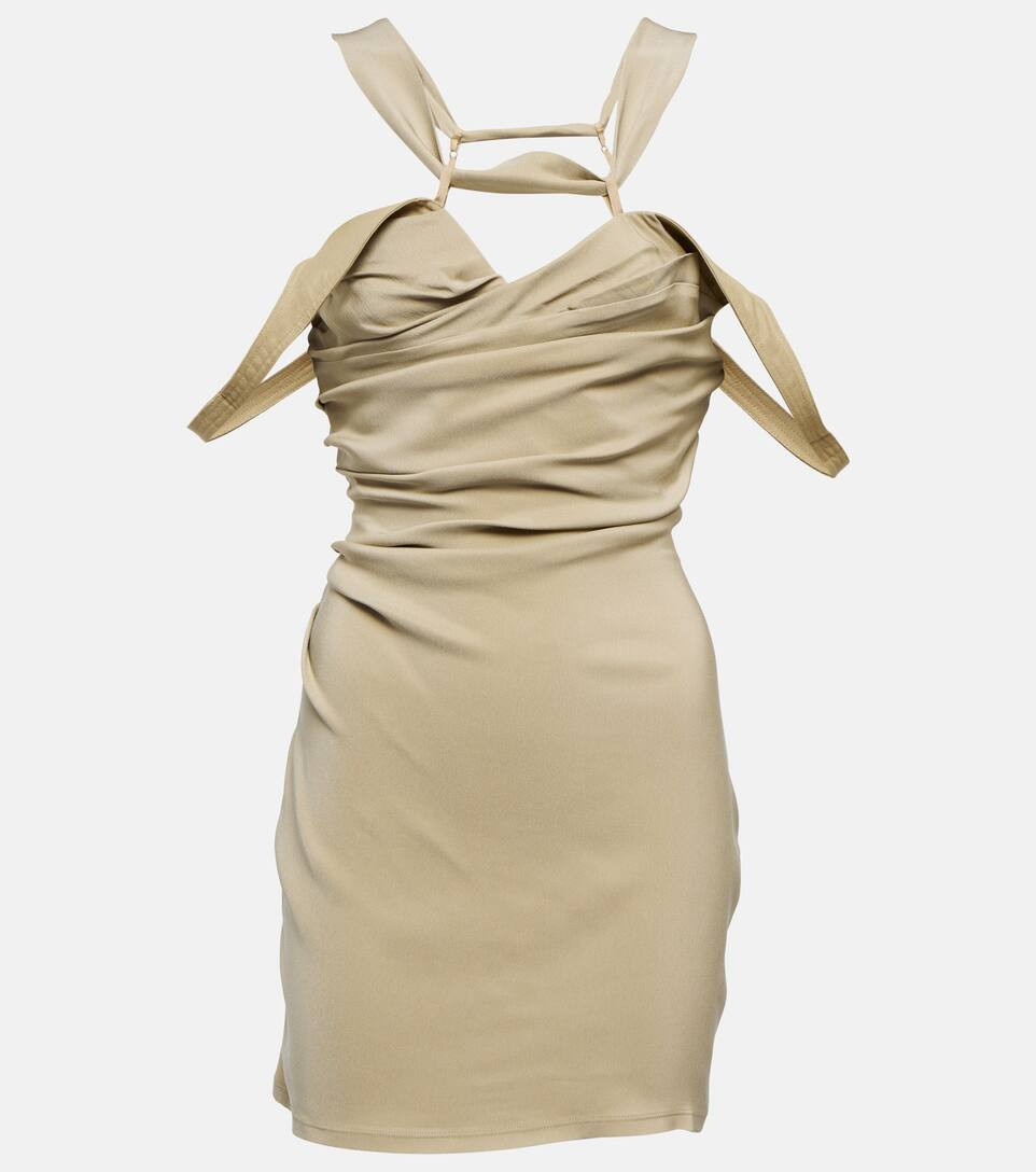 La Robe Soffio draped minidress | Mytheresa (US/CA)