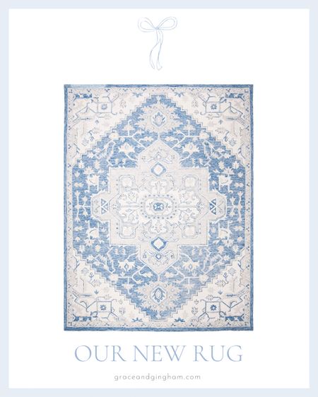 We just ordered new wool rugs from Safavieh on Amazon and we love them! We got an 8x10 for our living room and a runner for our entryway!

blue and white // wool rugs // grandmillenial style // classic style // traditional rugs

#LTKhome