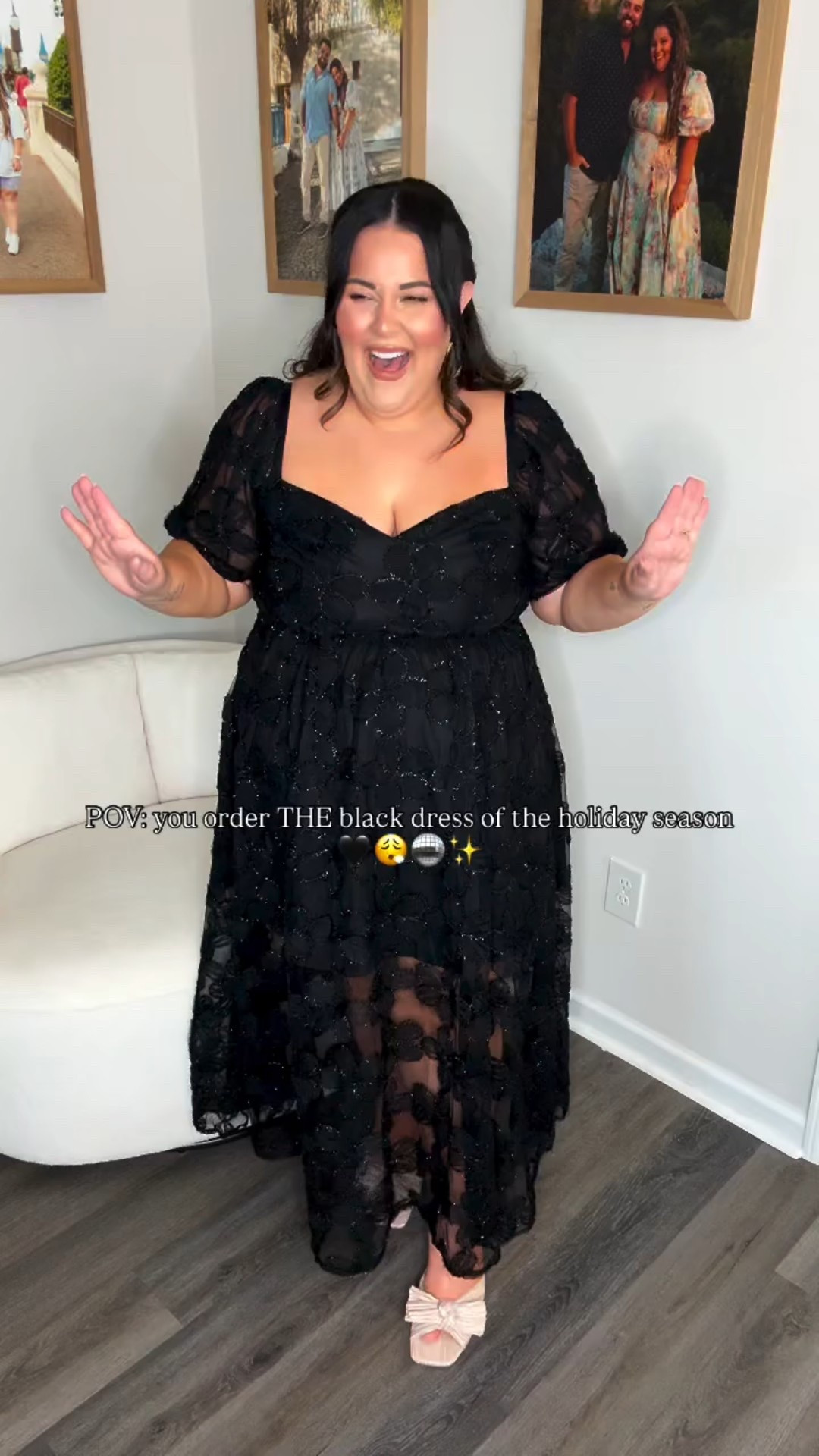 The fact that this plus size dress can go from a holiday party to cocktail hour, formal wedding, NYE night out, and so many events in between?!?! 🤯🙌🏻🖤✨ it’s an ALL TIME favorite of mine!!! Also comes in white for my curvy brides who want the most perfect dress for their bridal occasions! 🥰 I’m 5’2 and in the size XXL for sizing reference!

#LTKSeasonal #LTKHoliday #LTKPlusSize