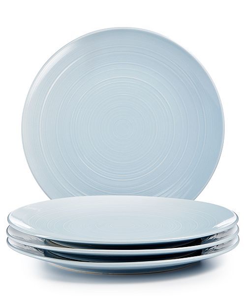Color Striping Dinner Plates, Set of 4, Created for Macy's | Macys (US)