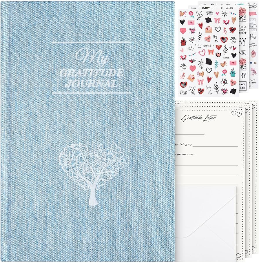 Gratitude Journal for Women Men, Wellness Journal a Day with Different Prompts, Undated Daily Jou... | Amazon (US)