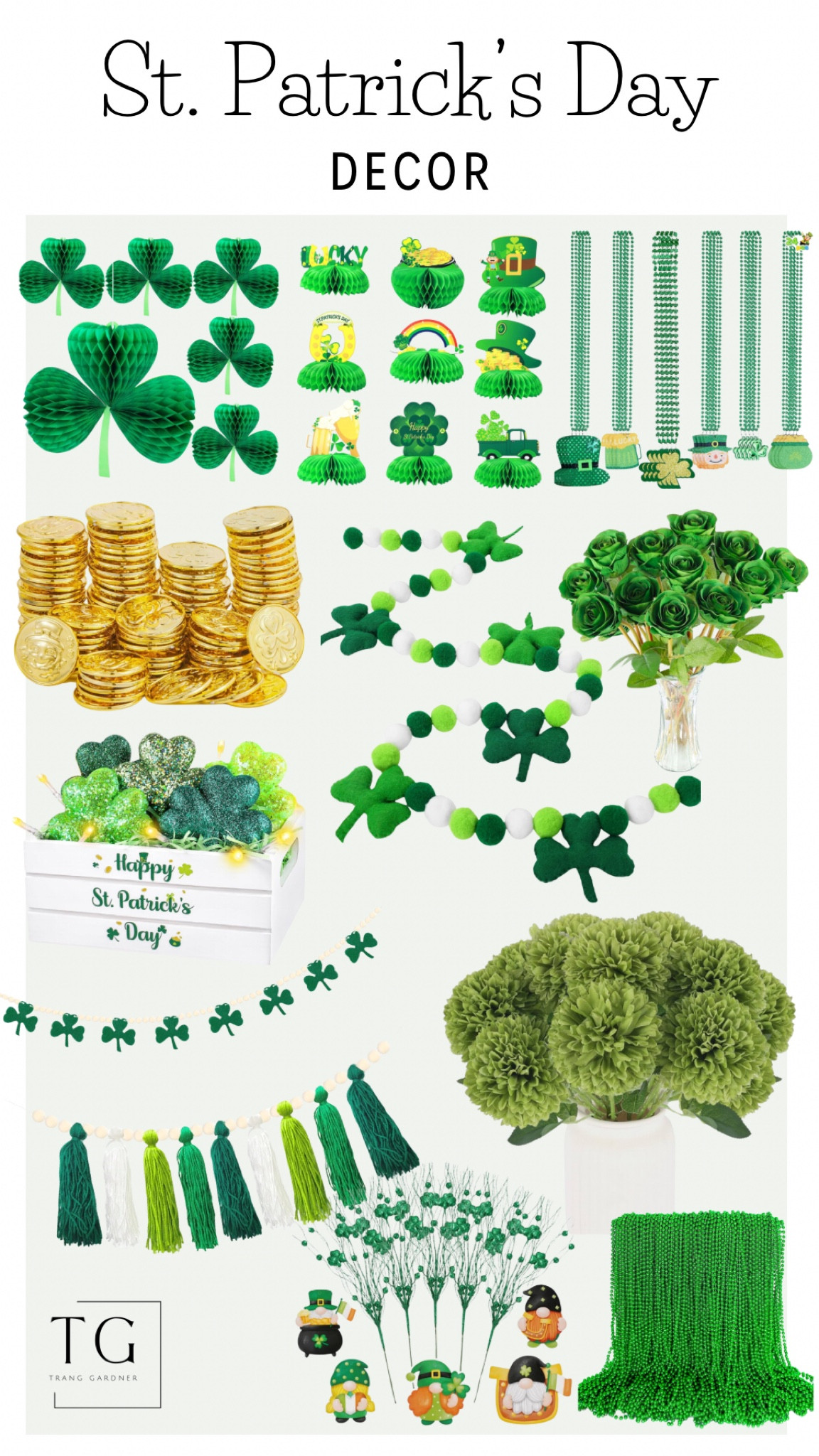 St. Patrick’s day decor 

#LTKParties #LTKSeasonal #LTKFindsUnder50