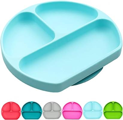 Silikong Suction Plate for Toddlers | BPA Free | Microwave, Dishwasher and Oven Safe | Fits Most ... | Amazon (US)