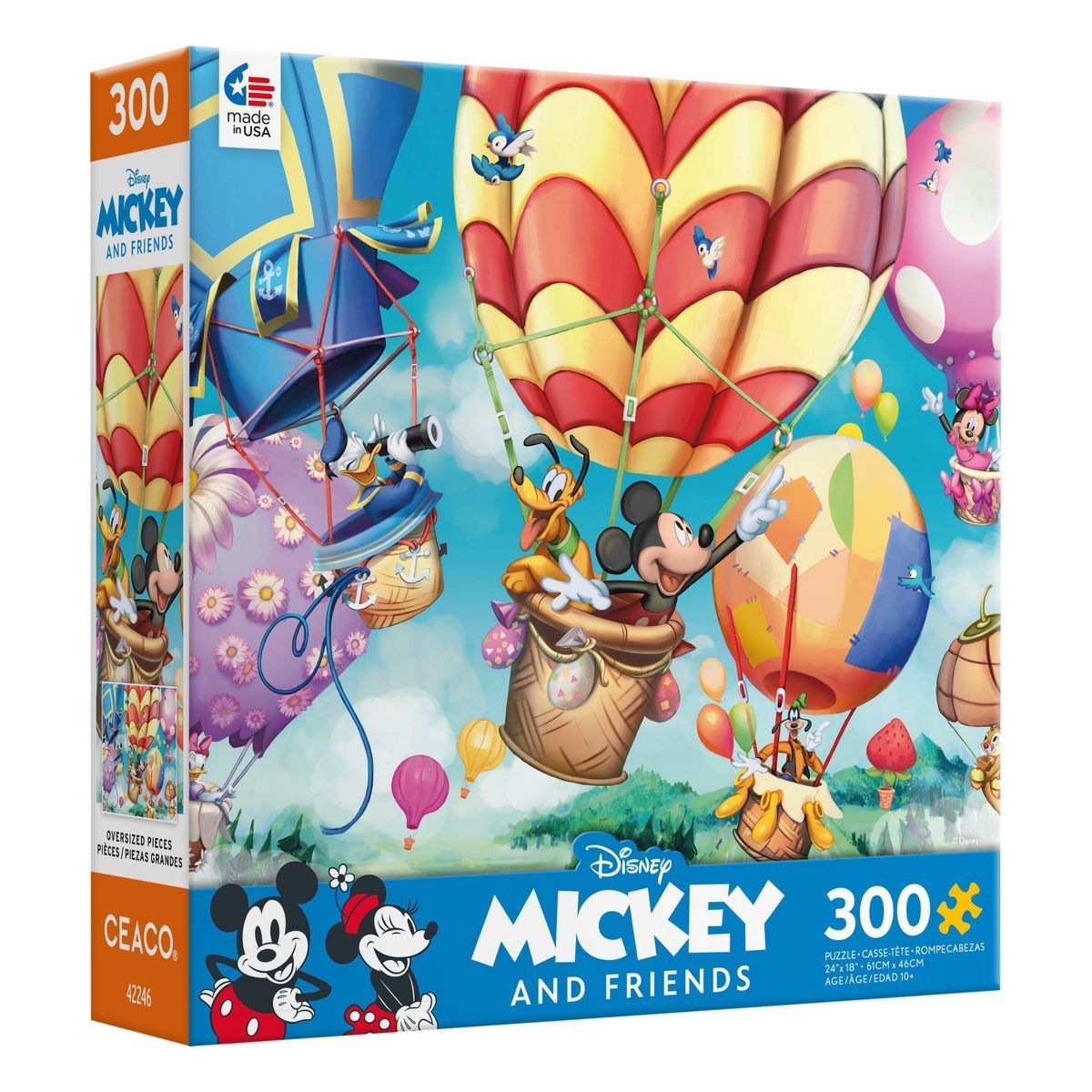 Ceaco Disney: Mickey's Air Balloon Jigsaw Puzzle - 300pc | Target