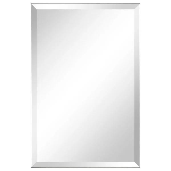 Frameless Beveled Prism Wall Mirror-Square/Rectangluar - Clear | Bed Bath & Beyond