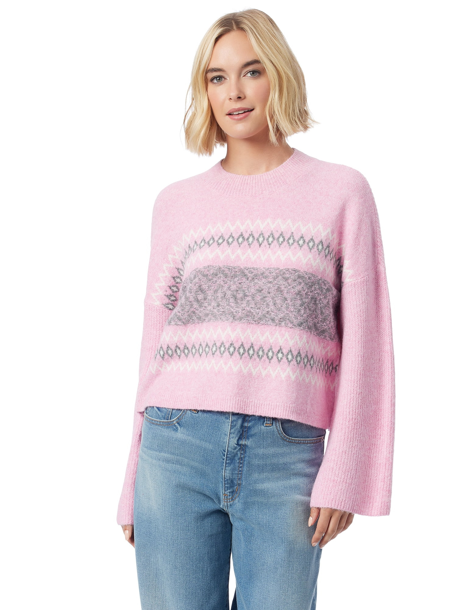 Jessica Simpson Women's Farrah Pullover Sweater | Walmart (US)