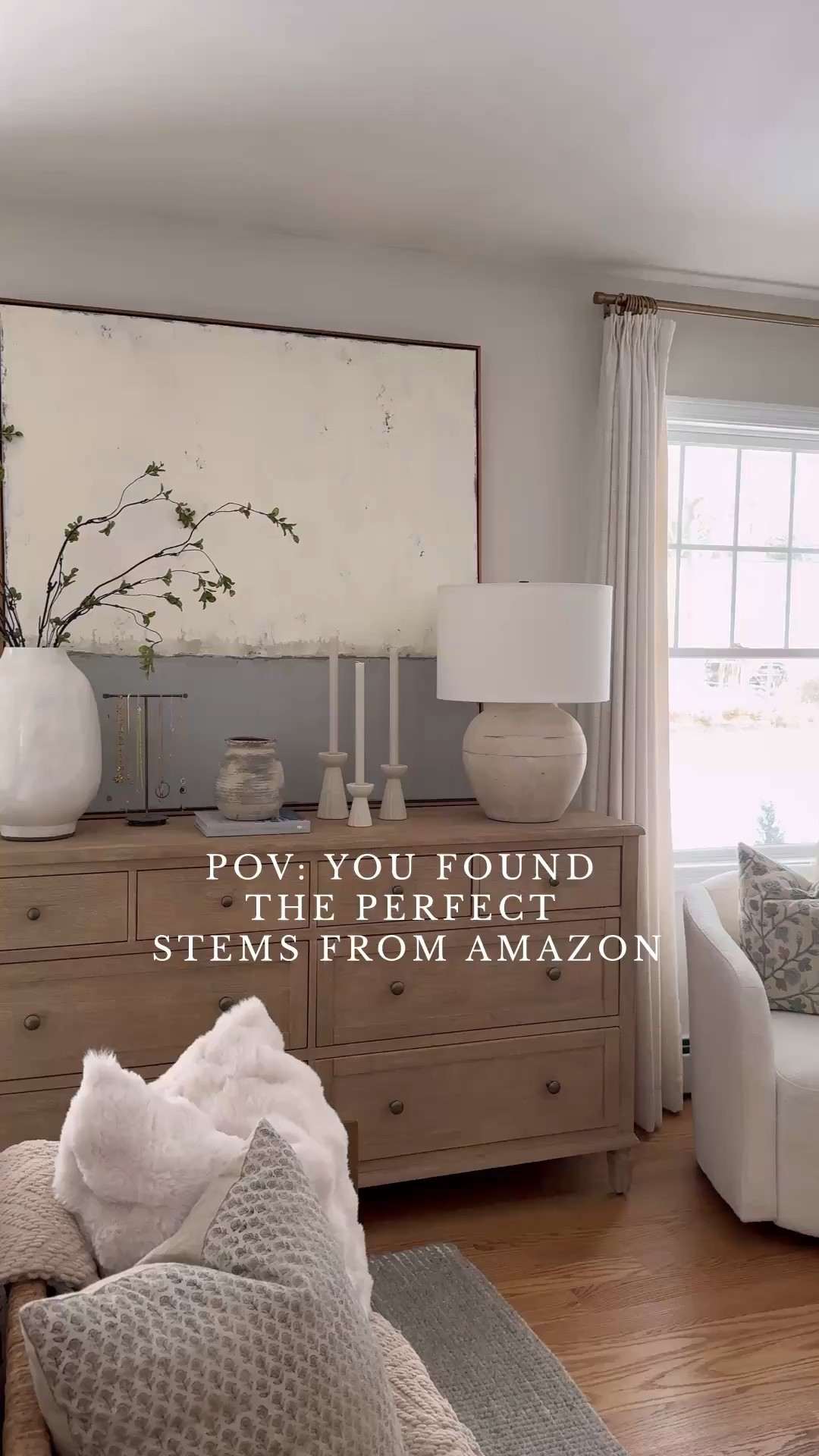 Light wood furniture styled with ceramics and greenery brings warmth and balance to the bedroom. coastal bedroom furniture, wood dresser styling, neutral home decor, coastal interiors, bedroom styling ideas, timeless bedroom, natural textures, home inspiration, sherricalnanhome

#LTKHome