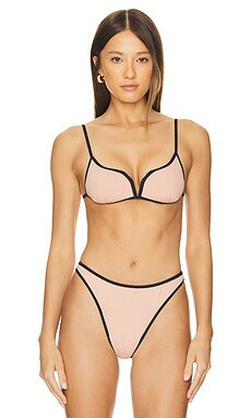 KYA Reversible Tessa Top in Black & Bellini from Revolve.com | Revolve Clothing (Global)