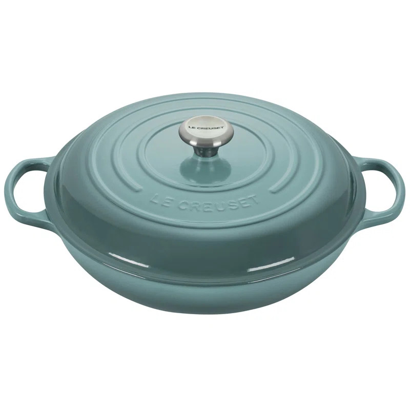 Le Creuset Signature Enameled Cast Iron Braiser with Lid | Wayfair North America
