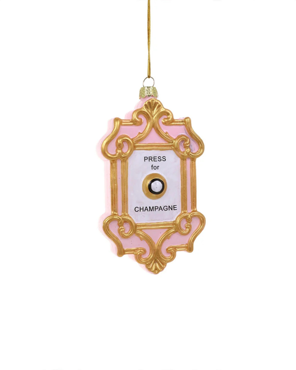 Champagne Button Ornament | ban.do