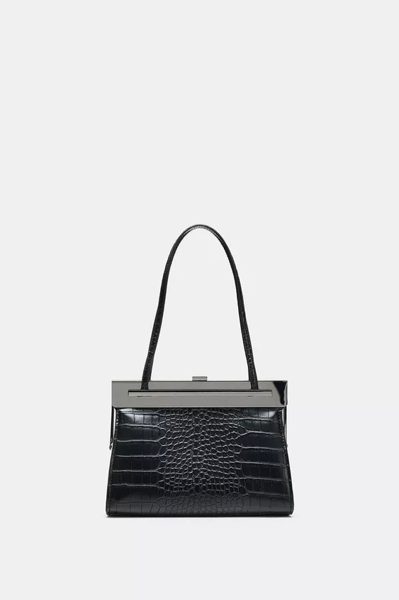 SHOULDER BAG WITH CLIP | Zara UK