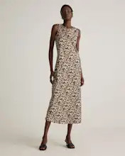 Washable Stretch Silk Tank Midi Dress | Quince