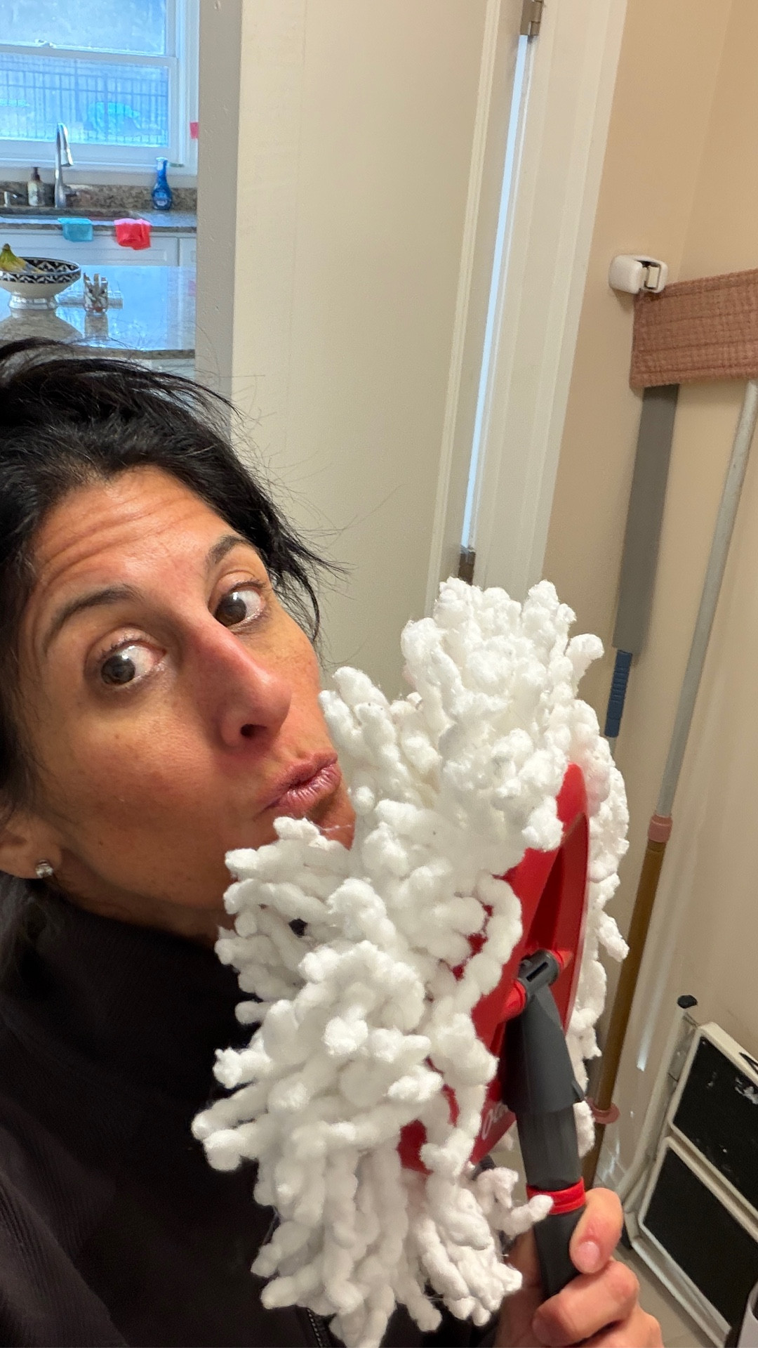 This mop has made cleaning my bathrooms and baseboards in my house a cinch! I have cut down my cleaning time and can reach the high ceilings and hard to reach places of my shower and bathtub! O’Cedar Mop for the win!

#LTKmomlife #LTKHome #LTKdayinmylife