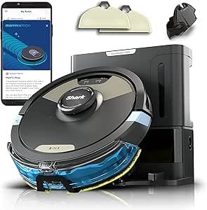 Shark Matrix Plus 2in1 Robot Vacuum & Mop with Sonic Mopping, Matrix Clean, Home Mapping, HEPA Ba... | Amazon (US)