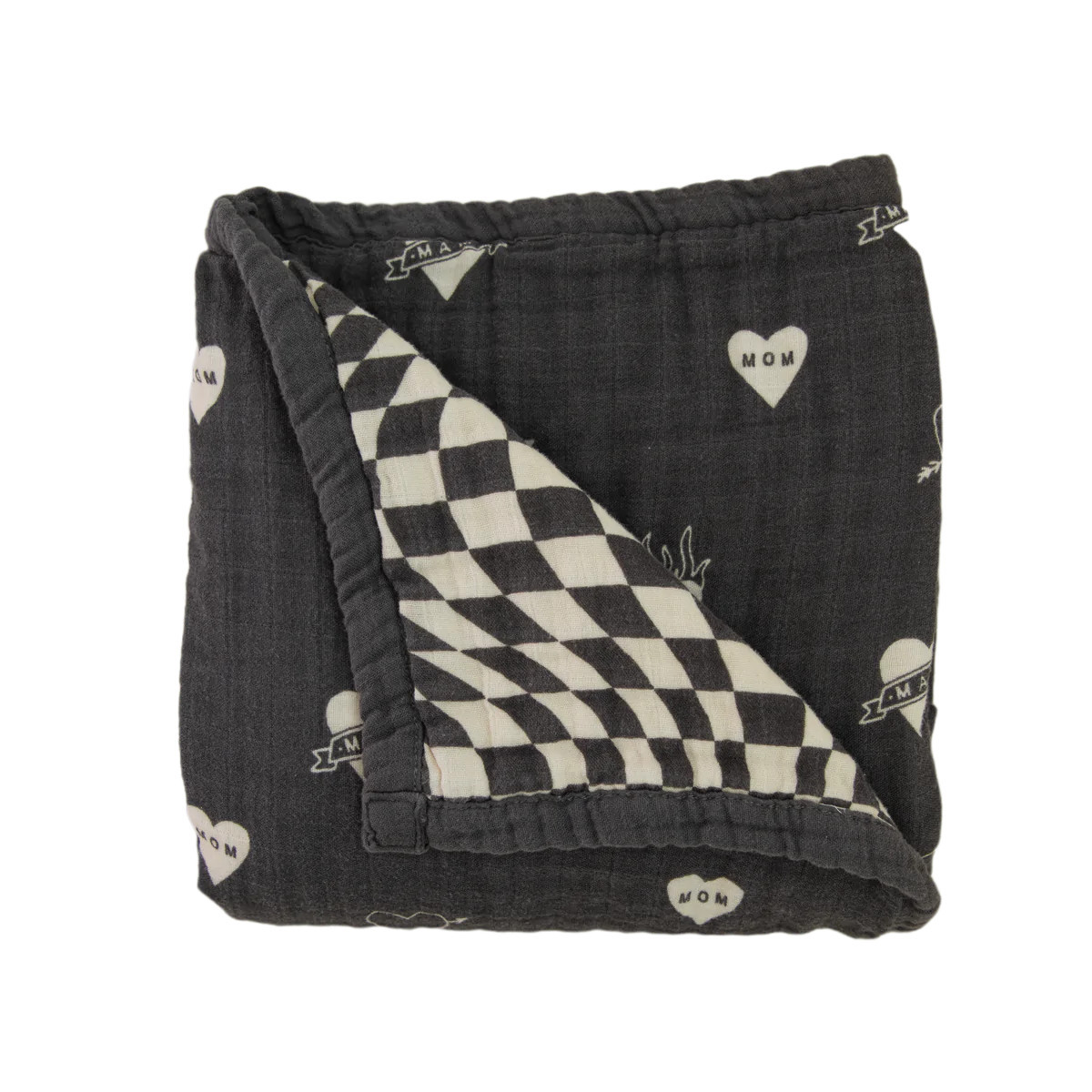 Tattoo Heart | Reversible Muslin Quilt | Brixton Phoenix