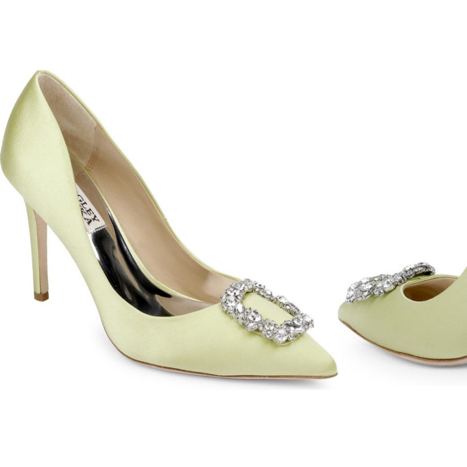 Badgley mischka heels on sale 
Green shoes 
Green heels 
Green pumps 
Crystal pumps 
Prom shoes
Wedding shoes 
Wedding guest shoes 
Bridesmaid shoes 
Green bridesmaids 
Spring shoes 
Work heels 
Work shoes

Follow my shop @giannatomeo on the @shop.LTK app to shop this post and get my exclusive app-only content!

#liketkit #LTKFind #LTKshoecrush #LTKwedding
@shop.ltk
https://liketk.it/49OKI