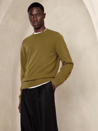 Alta Cashmere Crew-Neck Sweater | Banana Republic (US)