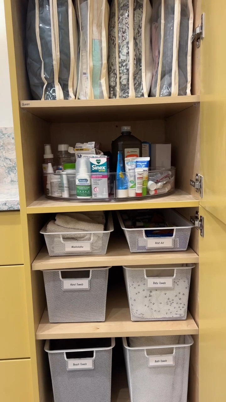 One product, endless possibilities! 💫

Turntables are a game-changer for keeping any space organized and accessible—no more digging through cluttered corners!

Here’s how I use them in different areas of the home:

👉 Pantry: Perfect for grouping sauces in hard-to-reach shelves.
👉 Bathroom: Use one under the sink to organize toiletries or cleaning supplies.
👉 Fridge: Ideal for condiments and jars so nothing gets lost at the back.
👉 Laundry Room: Use one for detergents and stain removers.
👉 Craft Spaces: Perfect for separating crayons, markers, and other crafting supplies.

#LTKFindsUnder50 #LTKHome