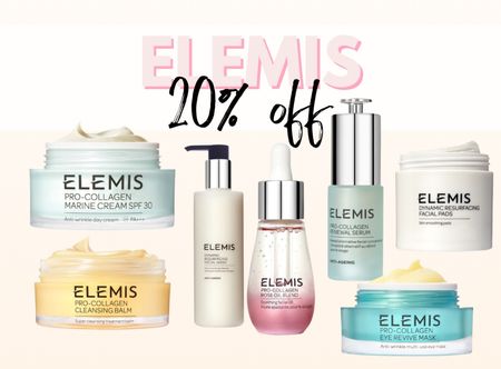 Elemis sale 20% off
Love their cleansing balm and their exfoliating pads!!! So so good for getting off makeup and exfoliating the skin 

#LTKbeauty #LTKSale