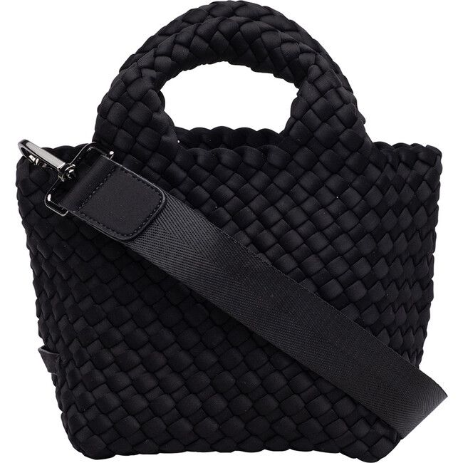 Kids St. Barths Petit Tote, Onyx | Maisonette