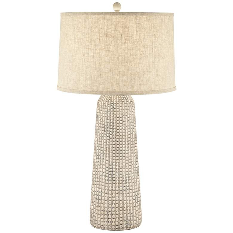 Regency Hill Leisa 32 1/4" High Sand Finish Modern Table Lamp - #477T1 | Lamps Plus | Lamps Plus
