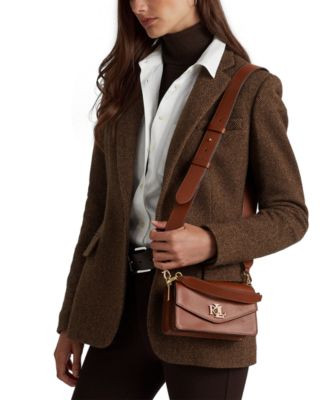 Small Leather Tayler Convertible Crossbody Bag | Macy's Canada