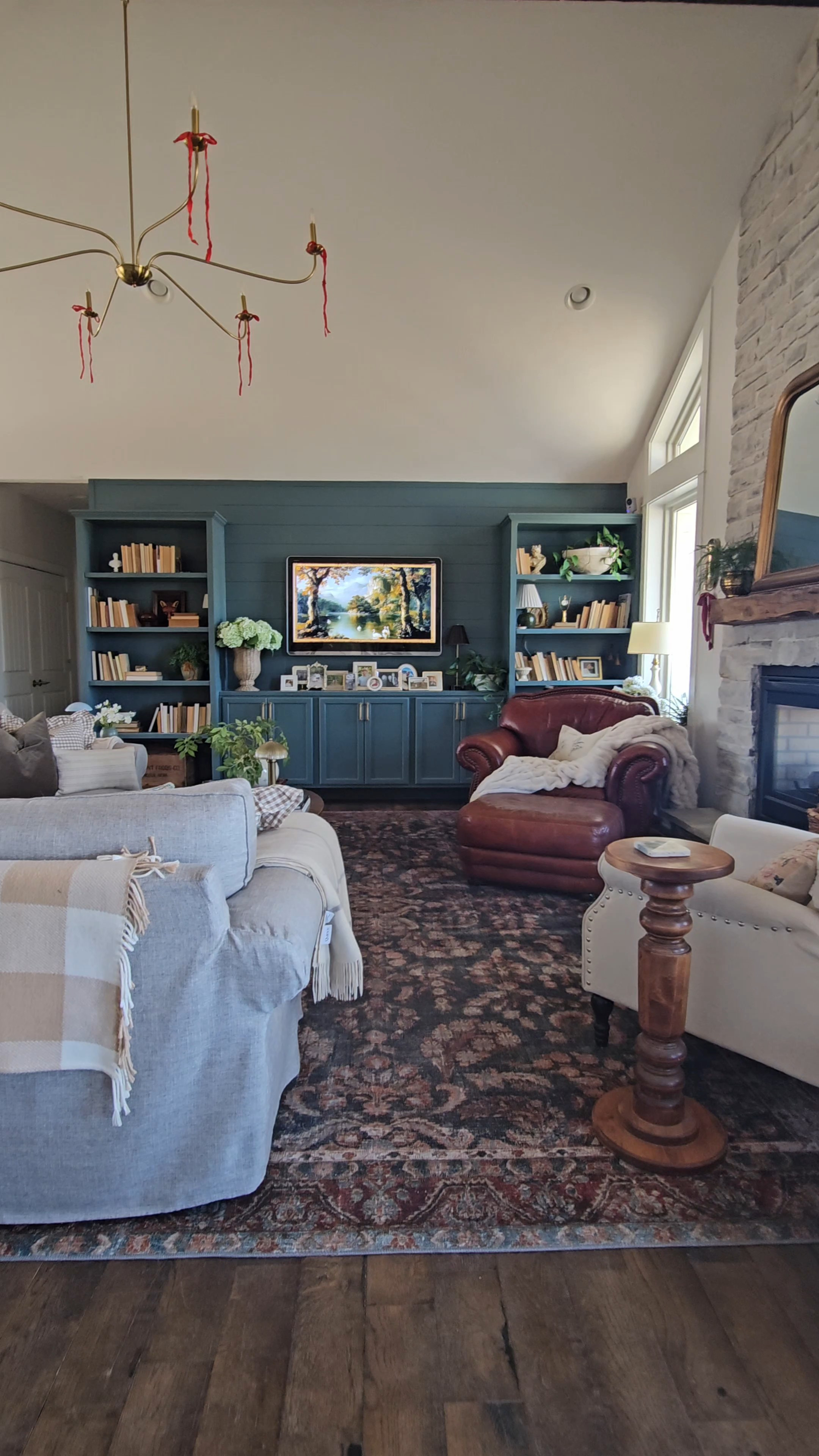 Mixing old and new in the living room 

#LTKOver40 #LTKHome #LTKSeasonal