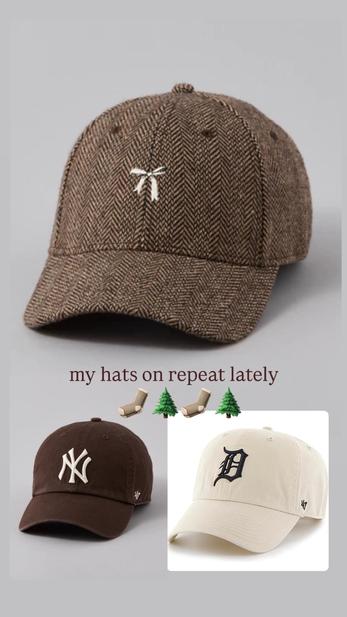 Cozy fall +  winter hats
baseball hats 
Great for travel

#LTKTravel #LTKHoliday #LTKGiftGuide