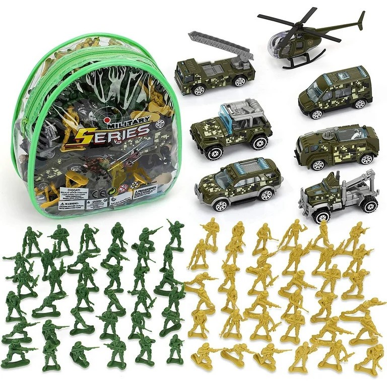 TOY Life Army Men Toys for Boys, Toy Soldiers Army Toys Plastic Green Army Men Army Action Figure... | Walmart (US)