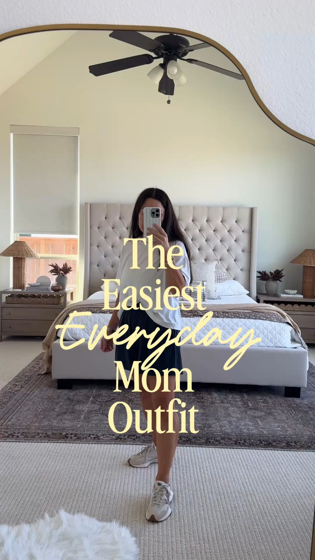 🚨 Lots of colors in shorts  just restocked 🚨 The easiest everyday mom outfit for those busy days when you want to be comfortable but still look put together. 🤍 This is exactly the kind of casual outfit I reach for on repeat — an oversized white tee, comfy pull-on shorts and neutral sneakers. It’s such an easy outfit formula for school drop off, running errands, coffee runs, weekend activities, sports mom days or just everyday life.

These shorts are such a good throw-on-and-go staple! Shorts available in so many pretty colors. The exact color I’m wearing is currently sold out. Fall outfit women over 50. I love them paired with a simple white tee and sneakers for an effortless, comfortable look that doesn’t feel like I tried too hard. Shorts you can dress up or down.

#LTKdayinmylife #LTKootd #LTKPetite