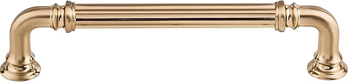 Top Knobs TK323HB Top Knobs TK323 Reeded 5 Inch Center to Center Handle Cabinet Pull from The Cha... | Amazon (US)